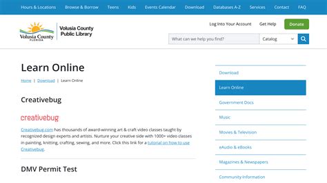 Volusia County Library Catalog