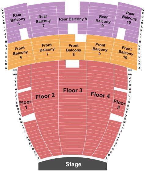 Waco Hall Seating Chart