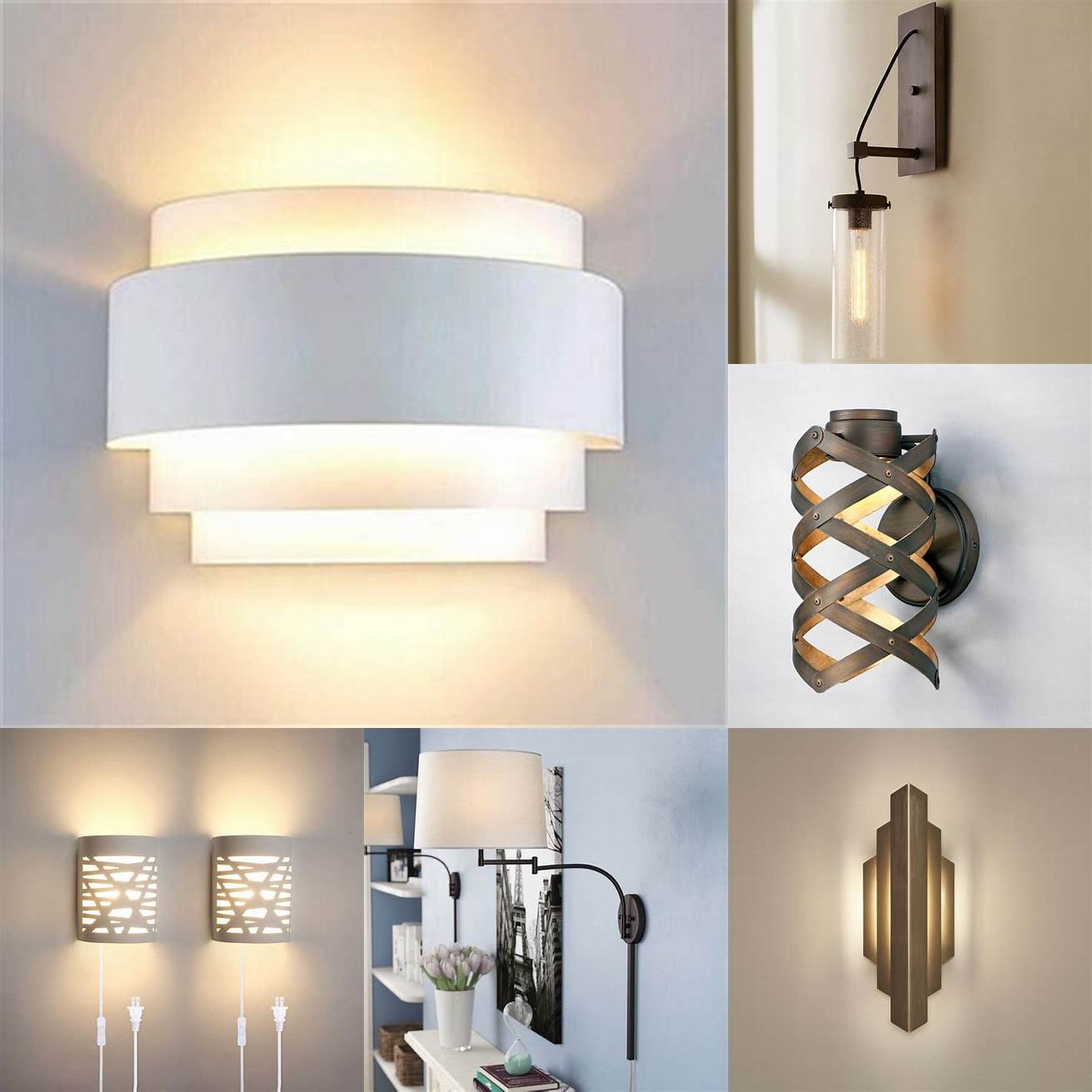 Wall sconces for ambient lighting