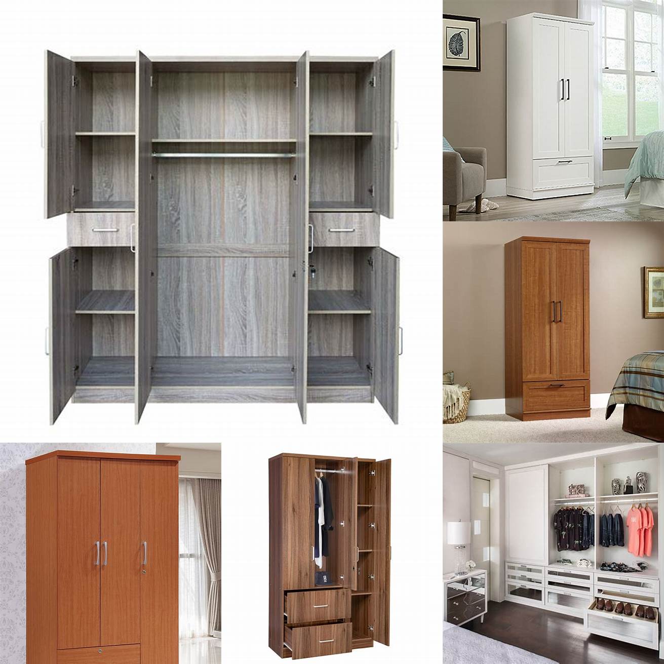 Wardrobe cabinets