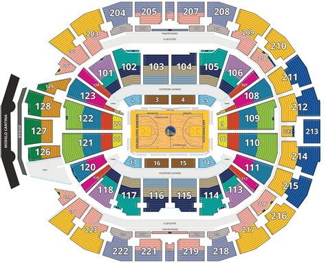 Warriors Stadium Seating Chart