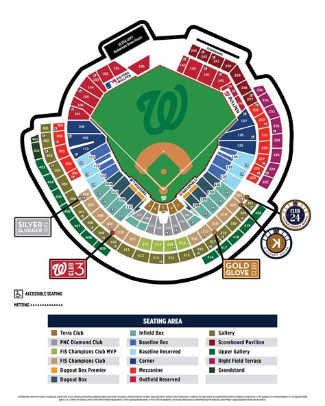 Washington National Seating Chart