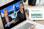 Watch MSNBC On Computer