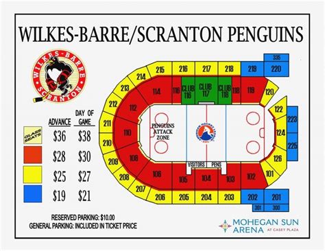 Wbs Penguins Seating Chart