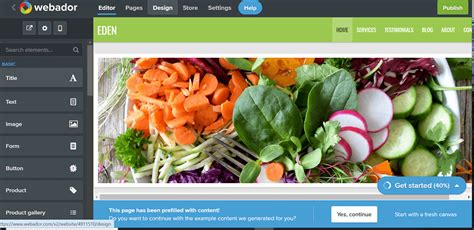 Webador Website Templates