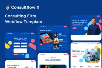 Webflow Consulting Template