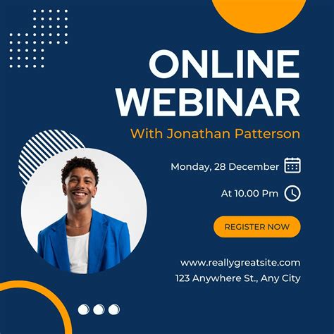 Webinar Invitation Template