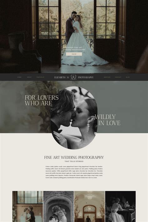 Website Template For Photographers