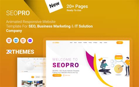 Website Template Seo