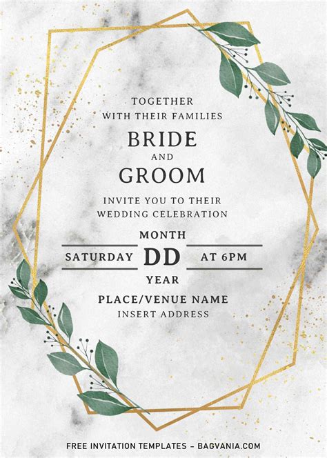 Wedding Invitation Templates Word