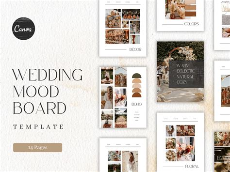 Wedding Mood Board Template