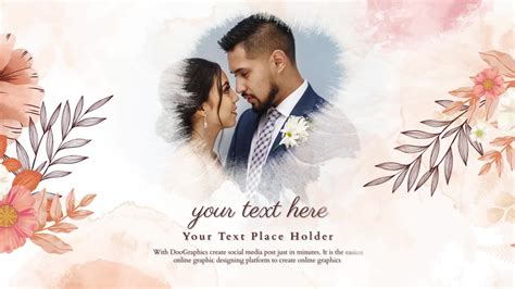 Wedding Photo Slideshow After Effects Free Template