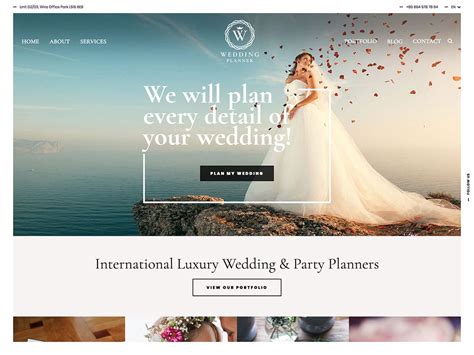 Wedding Website Templates Wordpress