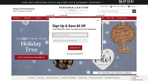 What Is A Personalization Mall Catalog Priority Code