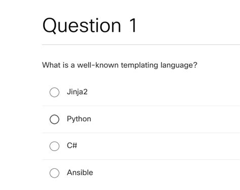What Is A Well Known Templating Language