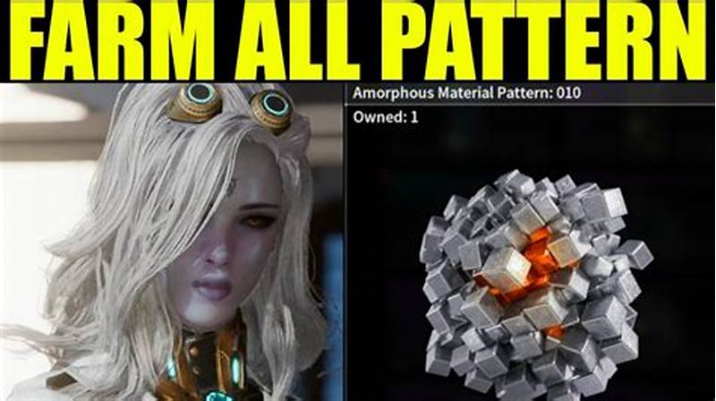 What To Do With Amorphous Material Pattern