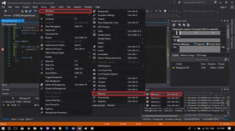 What are the debug memory fill patterns in Visual Studio C and Windows