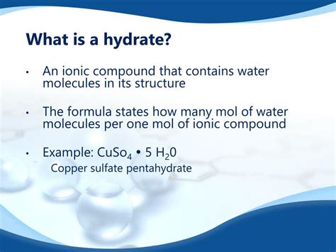 What does it mean to hydrate an object