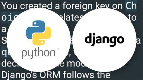 What is choiceset in this Django app tutorial