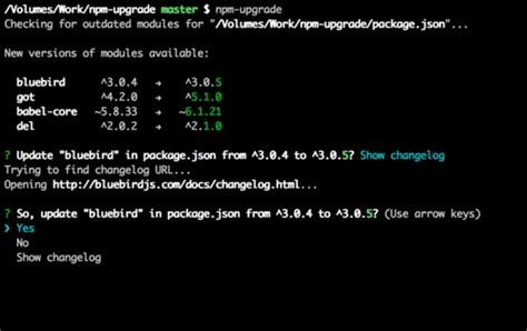 What is the bower and npm version syntax