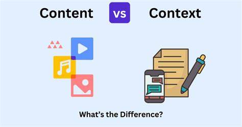 What is the difference between content and text