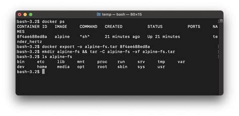 What is the difference between save and export in Docker
