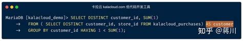 What is the error Every derived table must have its own alias in MySQL