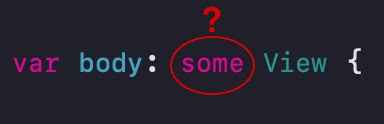What is the some keyword in SwiftUI