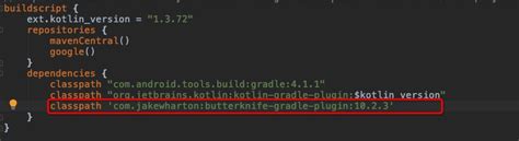 What the difference in applying gradle plugin