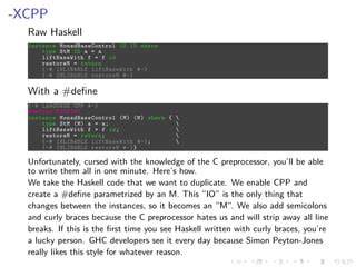 Whats so bad about Template Haskell