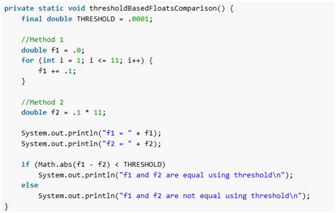 Whats wrong with using  to compare floats in Java