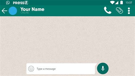 Whatsapp Chat Template