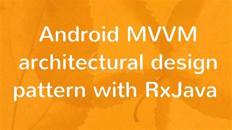 When to use RxJava in Android and when to use LiveData from Android Architectural Components