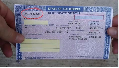 Where To Find Car Title Number