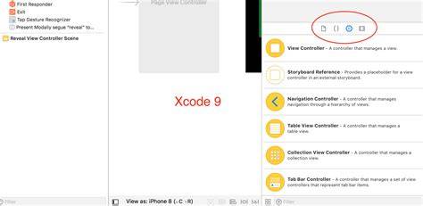 Where did the Object Library go in Xcode 10
