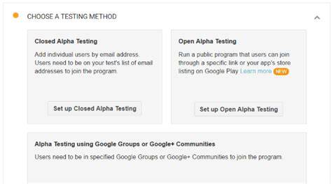 Where do alpha testers download Google Play Android apps