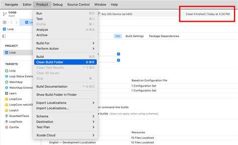 Where is Xcodes build folder