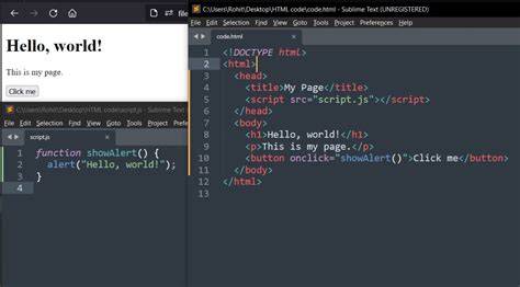 Where to place JavaScript in an HTML file