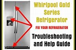 Whirlpool Gold Refrigerator Troubleshooting