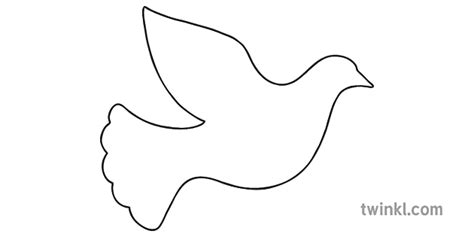 White Dove Template