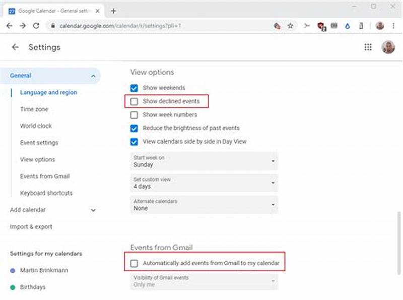 Why Is Google Calendar Automatically Declining Events