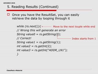 Why doesnt javautilSet have getint index