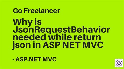 Why is JsonRequestBehavior needed