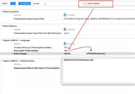 Why isnt ProjectName-Prefixpch created automatically in Xcode 6