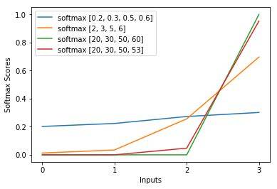 Why use softmax as opposed to standard normalization