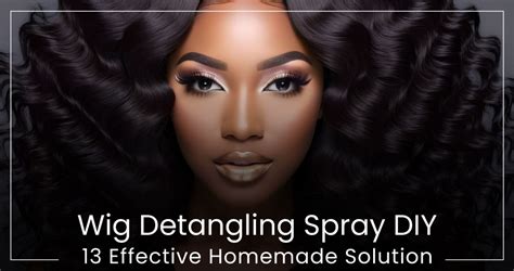 Wig Detangling Spray