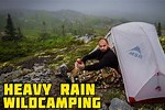 Wild Camping in Rain