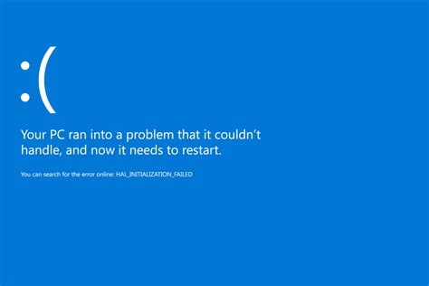 Windows 1.0 Error Message On System Update