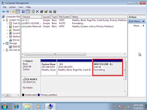 Windows 7 Disk Partitions