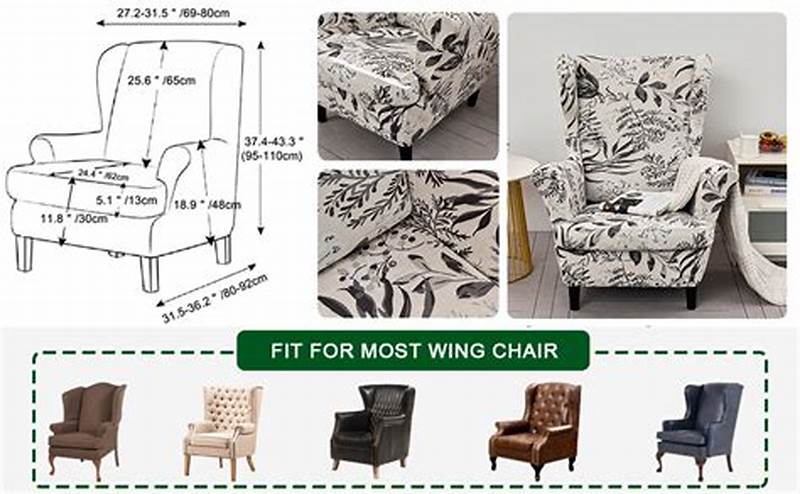 Wingback Chair Cover Pattern